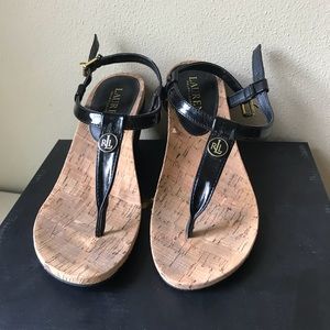 Ralph Lauren heel sandals